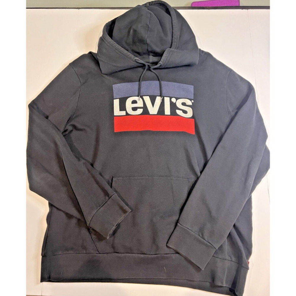Levi’s Hoodie Men’s Xl Levi Block Tethering
